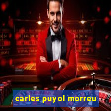 carles puyol morreu